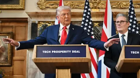 Donald Trump Proposes Keir Starmer Could Employ Armed Forces to Secure UK Frontiers