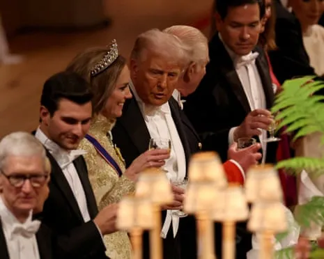 Seating Secrets: Strategic Neighbors at the Presidential Windsor State Dinner?