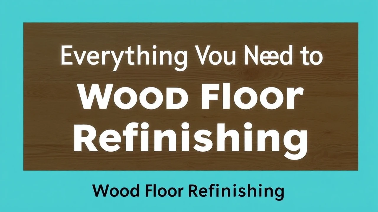Everything You Need to Know About Wood Floor Refinishing