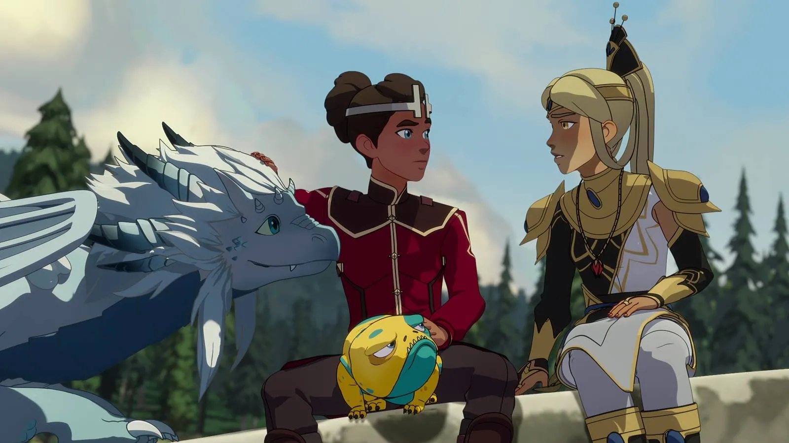 Dragon Prince Fans Supporting a Spinoff Show Starring Liam O'Brien